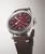 Oris x Cervo Volante Big Crown Pointer Date Burgundy Dial Deer Leather Strap 40 mm [01 754 7785 4038-Set]
