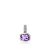 John Hardy Heishi Gem Amethyst and Diamond Charm in Sterling Silver [HBS973361AMDI]