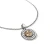 John Hardy Lotus Talisman Charm in Gold and Sterling Silver with Diamond [HZZP973082DI]