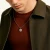 John Hardy Lotus Talisman Charm in Gold and Sterling Silver with Diamond [HZZP973082DI]
