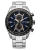 Citizen Attesa ACT Line Ring Sapphire Bezel Eco-Drive Atomic Timekeeping 42 mm Navy Blue Dial Grey Super Titanium Bracelet [AT8297-51L]