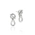 John Hardy Surf Drop Earrings Sterling Silver 21.4 mm [EB89556]
