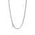 John Hardy Surf Necklace Sterling Silver with 0.44 ct Diamonds 5 mm [NBP895352DI]