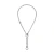 John Hardy Oval Link Charm Ring Necklace Sterling Silver 5 mm, 18–21 Inches [NB97311]