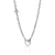 John Hardy Oval Link Charm Ring Necklace Sterling Silver 5 mm [NB97312]