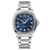 Mido Multifort TV Big Date Chronometer Automatic 40 mm Blue Waffle Dial Steel Bracelet [M049.567.11.041.00]
