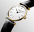La Grande Classique de Longines 24 mm Quartz White Dial Yellow PVD [L4.209.2.11.2]