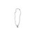 John Hardy JH Essential Pavé Diamond Necklace Sterling Silver 16–18" [NBP992412DIX16-18]