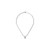 John Hardy JH Essential Pavé Diamond Necklace Sterling Silver 16–18" [NBP992412DIX16-18]