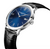 Baume & Mercier Classima 40 mm Quartz Blue Sun-Satin Dial, Leather [10324]