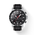Tissot Supersport Chrono 45.5 mm front view black dial leather strap
 Tissot Supersport Chrono 45.5 mm front view black dial leather strap