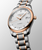 Longines Master Collection Automatic 40 mm Silver Barleycorn Diamond Dial Steel & 18K Rose Gold Bracelet [L2.793.5.77.7]
