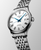 Longines Record Automatic White Matt Dial Stainless Steel Bracelet 40 mm [L2.821.4.11.6]