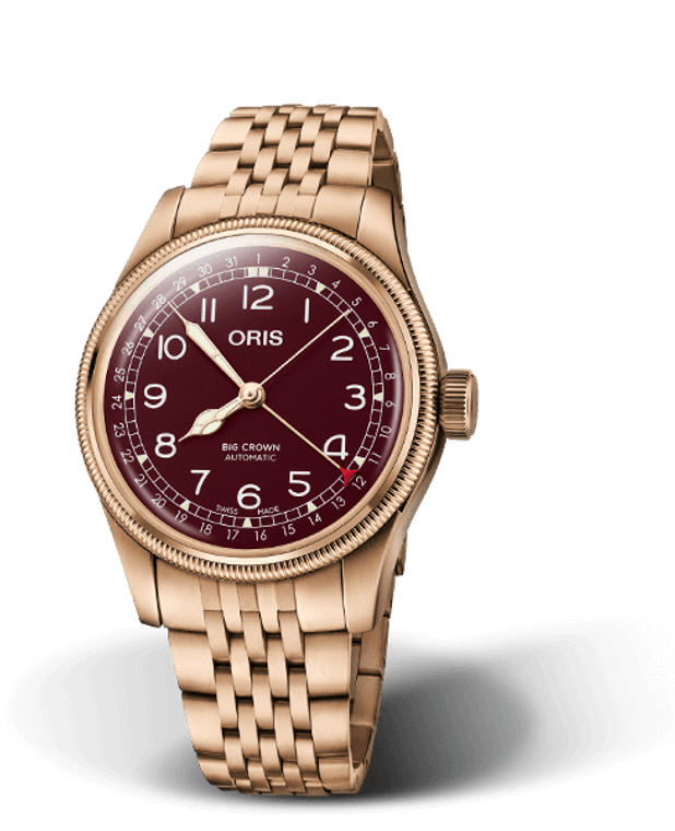 ORIS BIG CROWN BRONZE POINTER DATE | RED DIAL