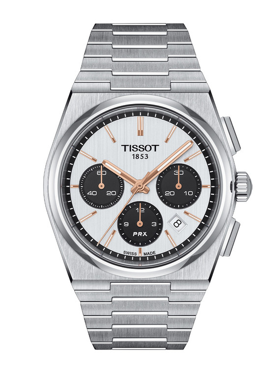 TISSOT PRX CHRONOGRAPH | WHITE DIAL | MODEL # T137.427.11.011.00