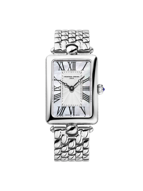 Frédérique Constant FC-200MPW2AC6B mother-of-pearl dial front view