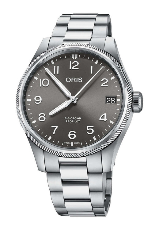 ORIS BIG CROWN PROPILOT BIG DATE | GREY DIAL, BRACELET