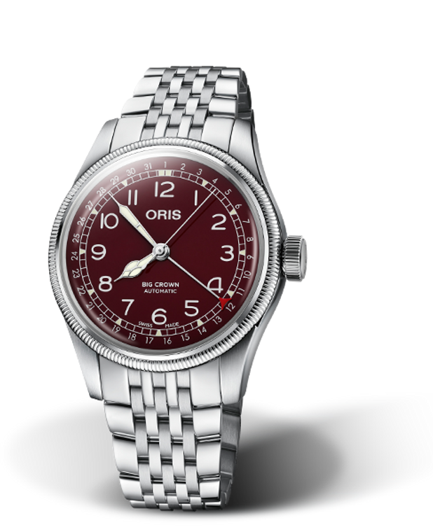 ORIS BIG CROWN POINTER DATE | RED DIAL | BRACELET