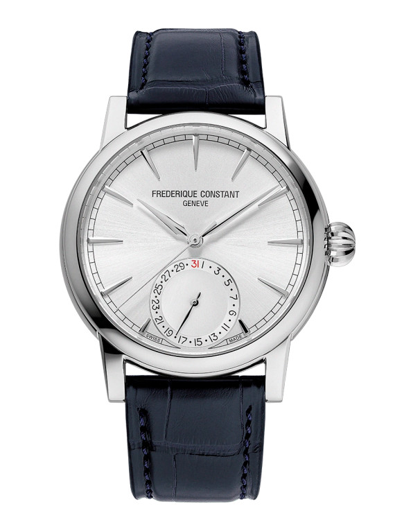 FREDERIQUE CONSTANT: MANUFACTURE CLASSIC DATE, SILVER DIAL