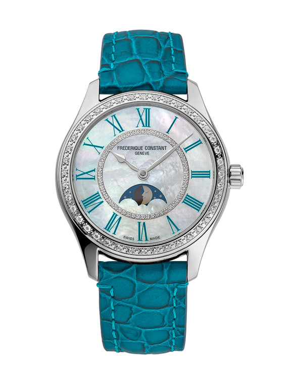 FREDERIQUE CONSTANT: CLASSICS ELEGANCE LUNA | LIGHT BLUE