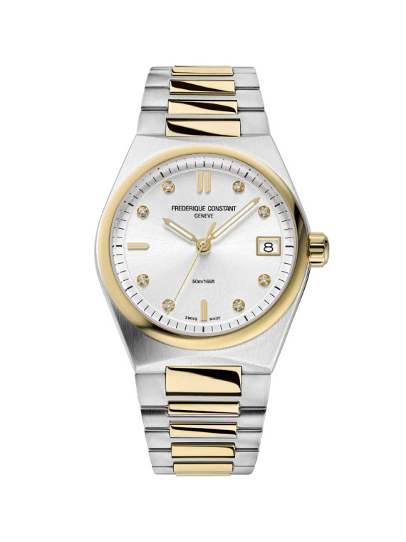 FREDERIQUE CONSTANT: HIGHLIFE LADIES QUARTZ TWO-TONE