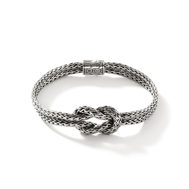 JOHN HARDY: Love Knot Bracelet, Sterling Silver, 7MM | BU900989 JOHN HARDY: Love Knot Bracelet, Sterling Silver, 7MM | BU900989