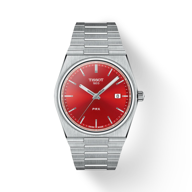 TISSOT PRX QUARTZ | RED DIAL | T137.410.11.421.01