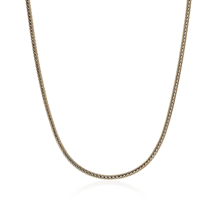 JOHN HARDY: Icon Mini Necklace, Gold, 2.5MM | NMGG98892 JOHN HARDY: Icon Mini Necklace, Gold, 2.5MM | NMGG98892