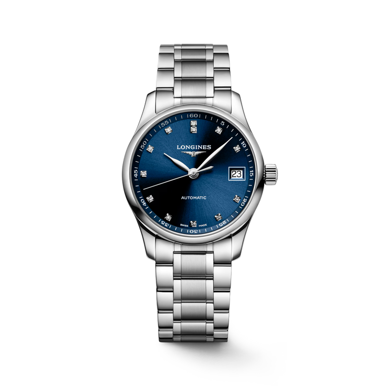 Longines Master Collection Automatic 34 mm Blue Dial Stainless Steel Bracelet [L2.357.4.97.6]