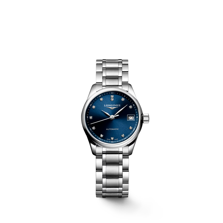 Longines Master Collection Automatic 25.5 mm Blue Sunray Dial Stainless Steel Bracelet [L2.128.4.97.6]