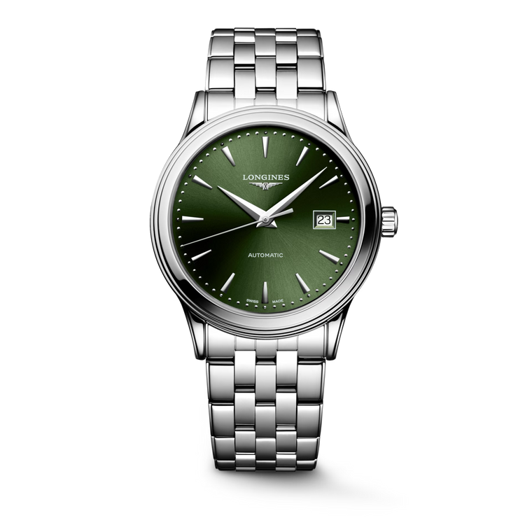 Longines Flagship Classic Automatic Sunray Green Dial 40 mm [L4.984.4.02.6]