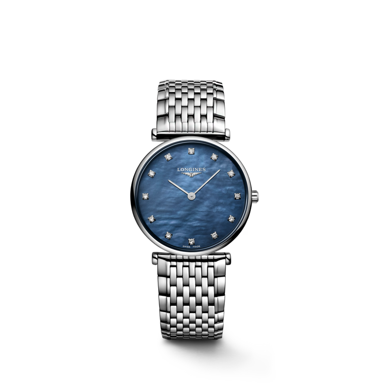 Longines La Grande Classique de Longines Quartz Blue Mother-of-Pearl Dial with Diamonds 29 mm [L4.512.4.81.6]