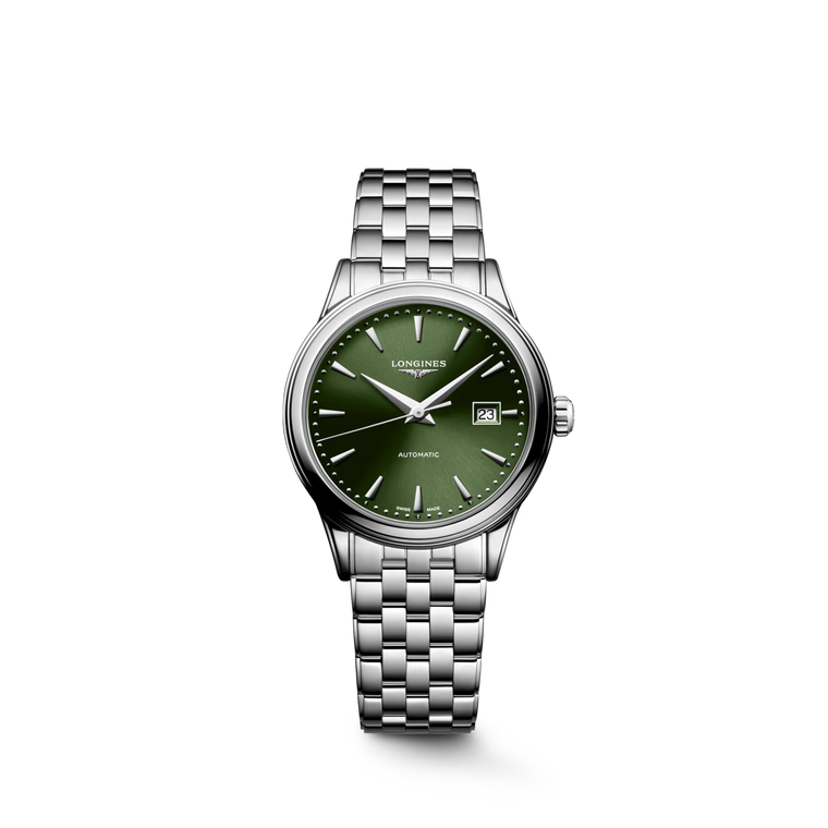 Longines Flagship Classic Automatic Sunray Green Dial 30 mm [L4.374.4.02.6]