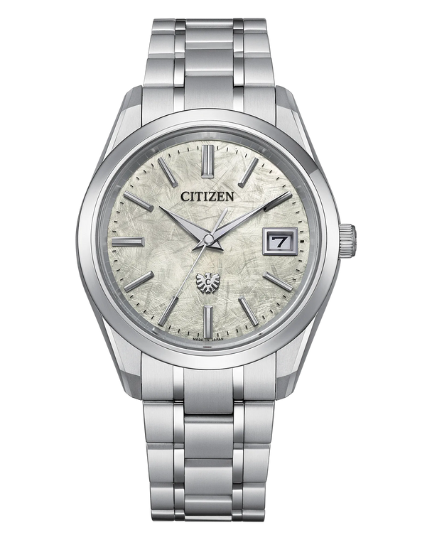 The CITIZEN Eco-Drive Calibre A060 38.3mm White Washi Dial [AQ4100-57C]