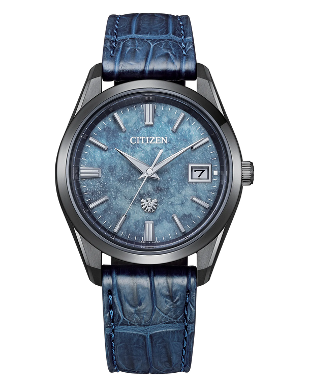 The CITIZEN Eco-Drive Calibre A060 38.3mm Blue Washi Dial [AQ4106-26L]