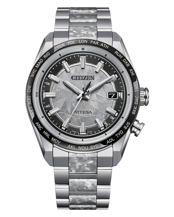 Citizen ATTESA Super Titanium™ Platinum Shine Atomic Time 40.6mm Silver Dial [CB0284-66A]