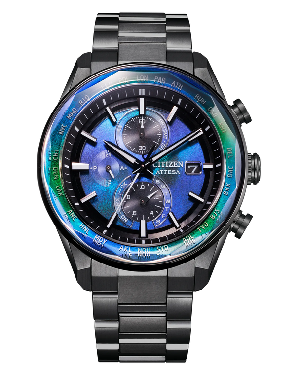 Citizen ATTESA Super Titanium™ Atomic Time 42mm Blue Dial [AT8314-53L]