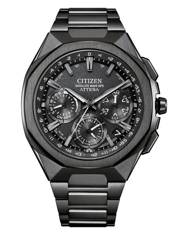 Citizen ATTESA Super Titanium™ Satellite Wave GPS 43.2mm Grey Dial [CC4105-69E]