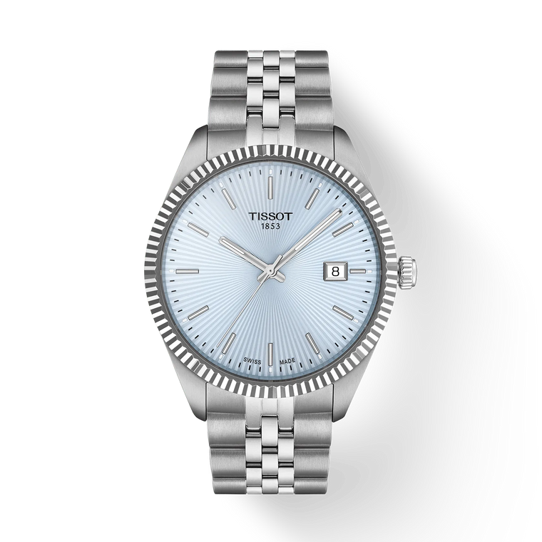 Tissot Ballade 40mm Ice Blue Dial Steel Quartz [T156.410.11.351.00]