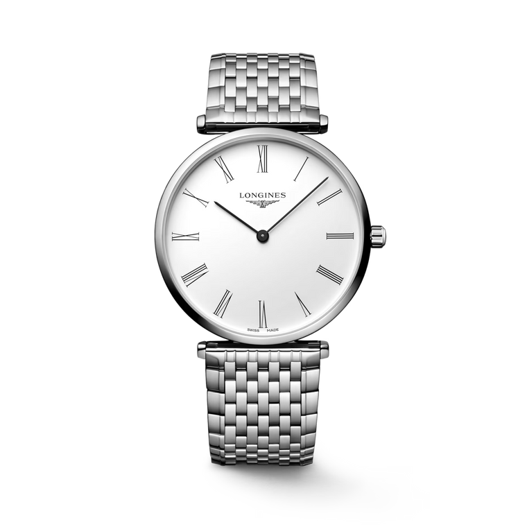 La Grande Classique de Longines 38 mm Quartz White Dial Stainless Steel [L4.866.4.11.6]