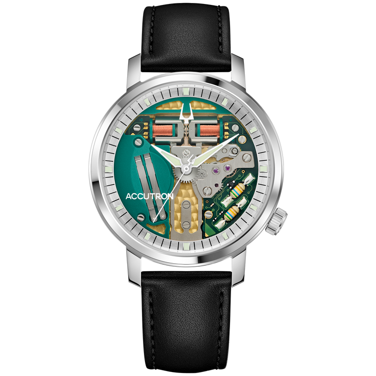Accutron Spaceview 314 Tuning Fork Watch [26A211]