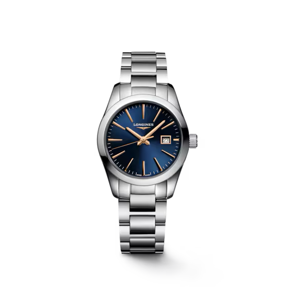Longines Conquest Classic 29.5 mm Quartz Blue Dial Stainless Steel [L2.286.4.92.6]