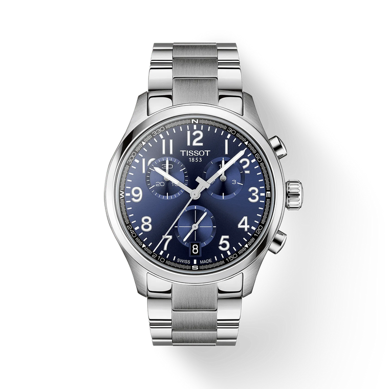 Tissot Chrono L 42 mm Quartz Blue Dial Steel Bracelet [T116.417.11.042.00]