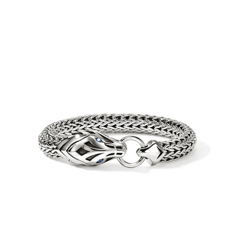 John Hardy Naga Bracelet Sterling Silver 10.5 mm [BUS603871BSP]