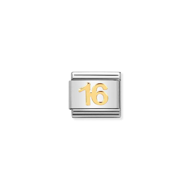 COMPOSABLE CLASSIC DAILY LIFE IN STAINLESS STEEL WITH 18K GOLD 16