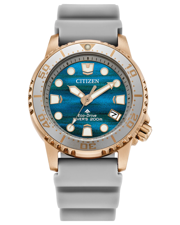 Citizen Promaster Dive Limited Edition Eco-Drive 36.5 mm Structural Blue Dial Watch [EO2023-00W]