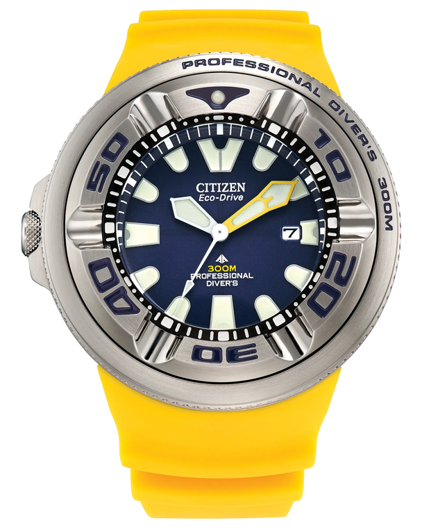 Citizen Promaster Dive Ecozilla 300M Eco-Drive 48 mm Blue Dial Watch [BJ8058-06L]