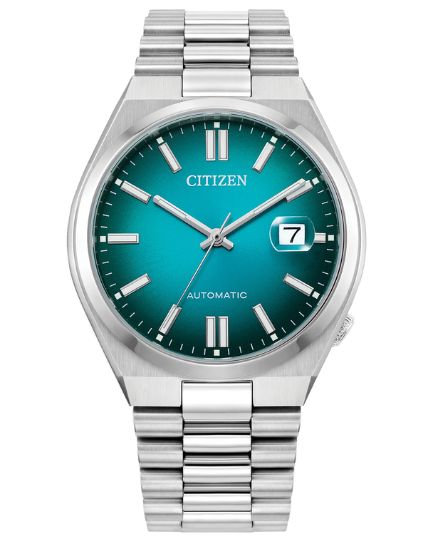 Citizen TSUYOSA Automatic 40 mm Teal Dial, Bracelet [NJ0151-53X]
