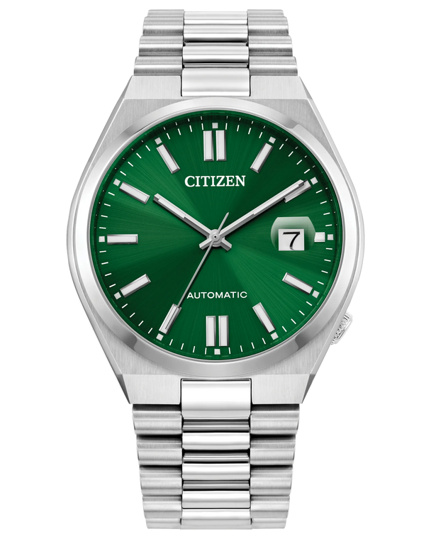 Citizen TSUYOSA Automatic 40 mm Green Sunray Dial, Bracelet [NJ0150-56X]