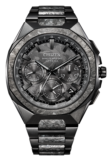 Citizen ATTESA Spaceship Black Recrystallized Titanium GPS Satellite Wave F950 Limited Edition 43.2 mm [CC4107-80H]
